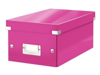 Leitz Click & Store DVD Aufbewahrungsbox, 40 Disks, Pink, Hartplatte, 206 mm, 325 mm, 147 mm von Leitz