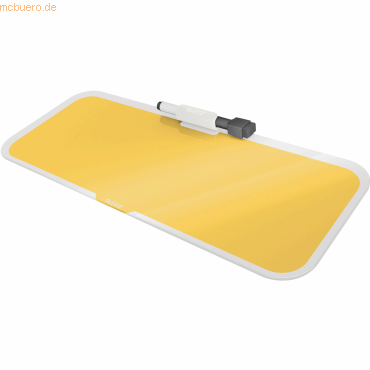 Leitz Desktop-Memoboard Cosy Sicherheitsglas 460x140x60mm gelb Leitz Desktop-Memoboard Cosy Sicherheitsglas 460x140x60mm gelb von Leitz