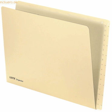 Leitz Einstellmappe Orgacolor 260g Karton chamois Leitz Einstellmappe Orgacolor 260g Karton chamois von Leitz