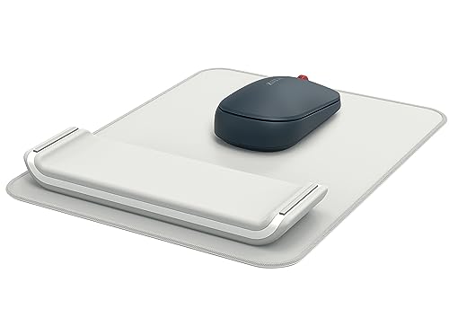 Leitz Ergo Mauspad mit verstellbarer Handgelenkauflage, zwei Höheneinstellungen, verbessert Haltung & Durchblutung, Computer-Mauspad, Für Rechts- und Linkshänder, Ergo-Serie, Hellgrau/Weiß, 65170085 Leitz Ergo Mauspad mit verstellbarer Handgelenkauflage, zwei Höheneinstellungen, verbessert Haltung & Durchblutung, Computer-Mauspad, Für Rechts- und Linkshänder, Ergo-Serie, Hellgrau/Weiß, 65170085 von Leitz