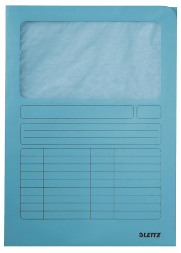 Leitz Fenster-Hefter A4 100 Stück hellblau Leitz Fenster-Hefter A4 100 Stück hellblau von Leitz