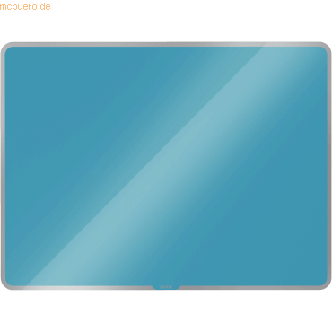 Leitz Glas-Board Cosy magnetisch Sicherheitsglas 800x600mm blau von Leitz