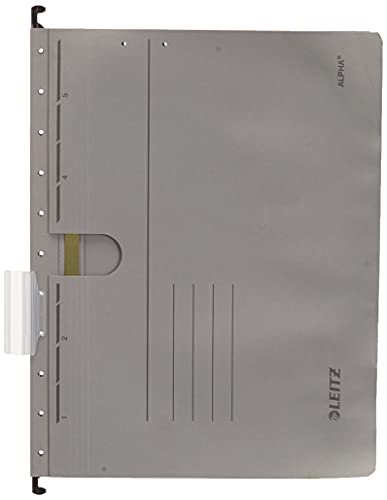 Leitz Hängehefter ALPHA®, kfm. Heftung, Colorspankarton, gau von Leitz