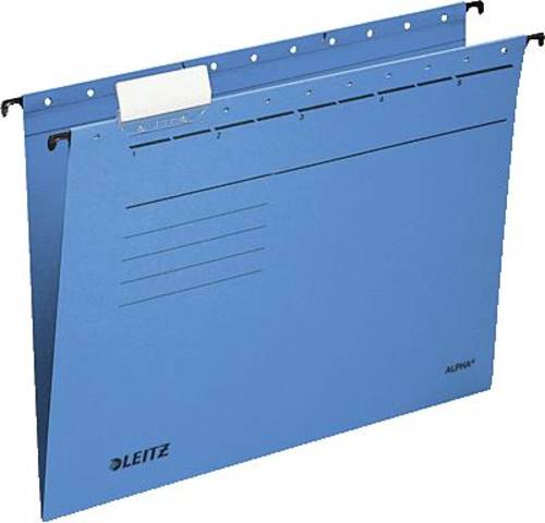 Leitz Hängemappe Alpha DIN A4 Blau 5 St./Pack. 19853035 5St. von Leitz