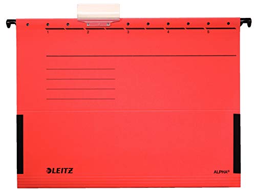 Leitz Hängetasche A4 Alpha (20er Pack, rot) von Leitz