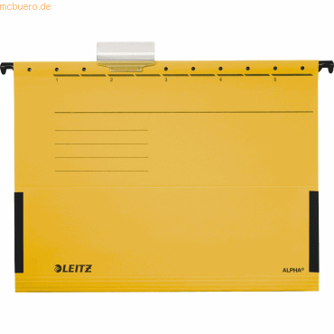 Leitz Hängetasche ALPHA A4 Karton gelb Leitz Hängetasche ALPHA A4 Karton gelb von Leitz