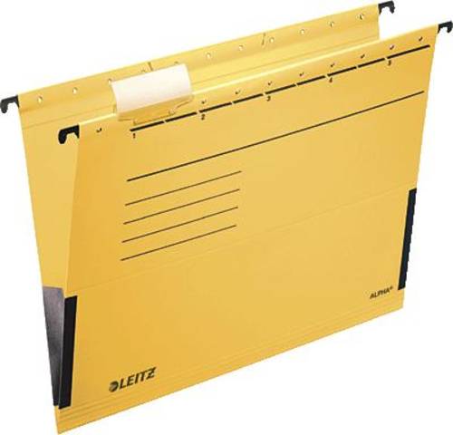 Leitz Hängetasche Alpha DIN A4 Gelb 5 St./Pack. 19863015 5St. von Leitz