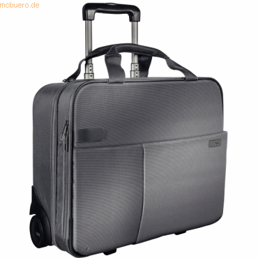 Leitz Handgepäck-Trolley Complete Smart Traveller 13,3 Zoll silber gra von Leitz