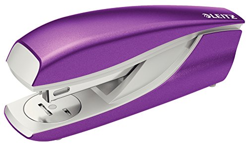 Leitz Heftgerät, 30 Blatt Tacker mit 200 Heftklammern, Hefter aus Metall mit Kunststoffelementen, WOW Serie, Violett, 55021062 Leitz Heftgerät, 30 Blatt Tacker mit 200 Heftklammern, Hefter aus Metall mit Kunststoffelementen, WOW Serie, Violett, 55021062 von Leitz