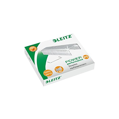 Leitz Heftklammern 25/10. Fr Heftger"t 5552. Heftleistung: 60 Blatt/6 mm. Material: verzinkt. Inhalt: 1000 Stck. Leitz Heftklammern 25/10. Fr Heftger"t 5552. Heftleistung: 60 Blatt/6 mm. Material: verzinkt. Inhalt: 1000 Stck. von Leitz