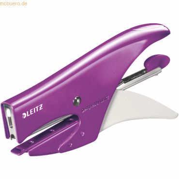 Leitz Heftzange Wow Heftleistung 15 Blatt violett Leitz Heftzange Wow Heftleistung 15 Blatt violett von Leitz