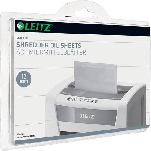 Leitz IQ Oil Sheets Öl-Blätter für Aktenvernichter 12 Blatt von Leitz