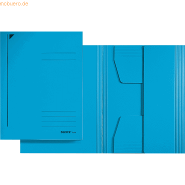 Leitz Jurismappe A4 320g/qm Karton blau Leitz Jurismappe A4 320g/qm Karton blau von Leitz