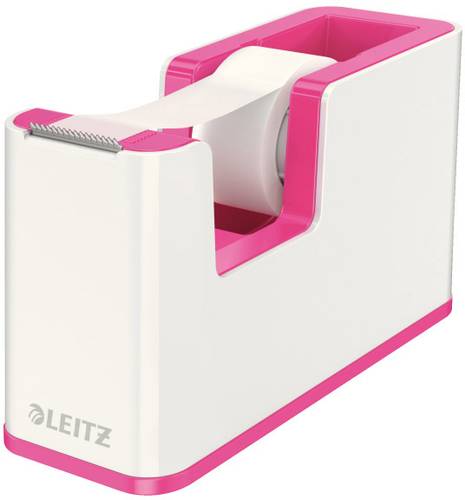 Leitz Klebeband-Abroller WOW 5364 Weiß, Pink von Leitz