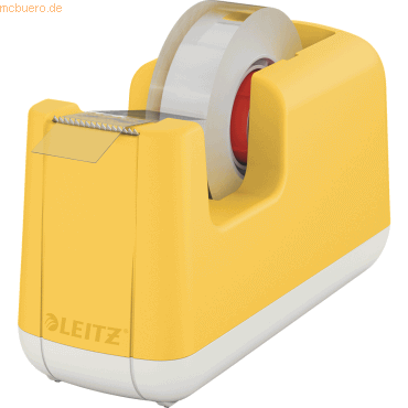 Leitz Klebeband-Tischabroller Cosy ABS-Kunststoff gelb von Leitz