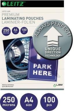 Leitz Laminierfolie A4 UDT 74840000 250mic glasklar 100 St. /Pack. 126502000 Leitz Laminierfolie A4 UDT 74840000 250mic glasklar 100 St. /Pack. 126502000 von Leitz