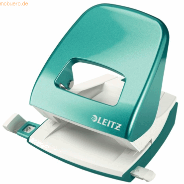 Leitz Locher 2,5mm mit Anschlagschiene eisblau in Blisterverpackung von Leitz