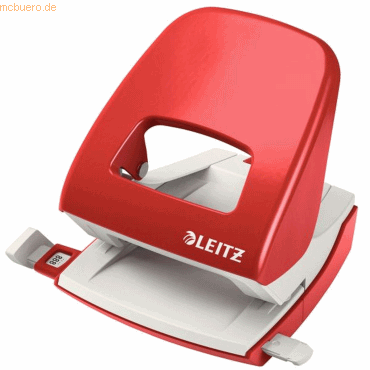 Leitz Locher 2,5mm mit Anschlagschiene rot in Blisterverpackung Leitz Locher 2,5mm mit Anschlagschiene rot in Blisterverpackung von Leitz