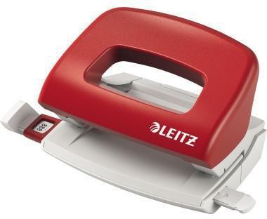 Leitz Locher NeXXt 50580025 10Bl. Metall/Kunststoff rot 124072430 von Leitz