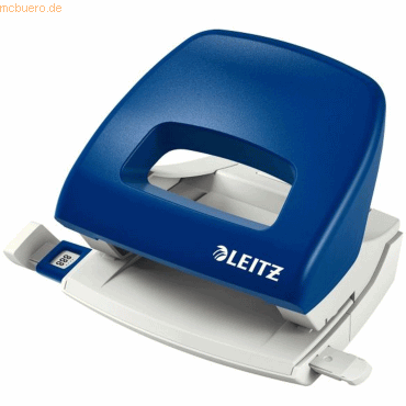 Leitz Locher Topstyle 1,6mm mit Anschlagschiene blau Leitz Locher Topstyle 1,6mm mit Anschlagschiene blau von Leitz