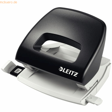 Leitz Locher Topstyle 1,6mm mit Anschlagschiene schwarz Leitz Locher Topstyle 1,6mm mit Anschlagschiene schwarz von Leitz