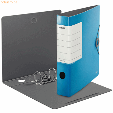 5 x Leitz Ordner Solid A4 Kunststoff 62mm hellblau 5 x Leitz Ordner Solid A4 Kunststoff 62mm hellblau von Leitz
