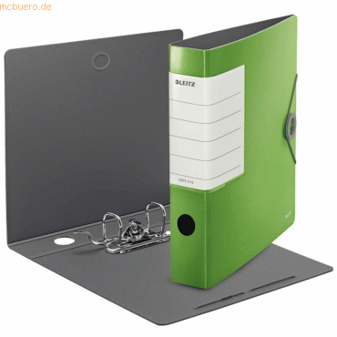 5 x Leitz Ordner Solid A4 Kunststoff 62mm hellgrün 5 x Leitz Ordner Solid A4 Kunststoff 62mm hellgrün von Leitz