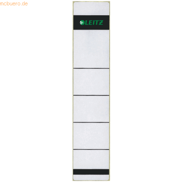 Leitz Ordnerrückenschilder 39x161 selbstklebend grau VE=100 Stück Leitz Ordnerrückenschilder 39x161 selbstklebend grau VE=100 Stück von Leitz