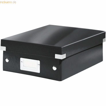 Leitz Organisationsbox Click & Store klein schwarz Leitz Organisationsbox Click & Store klein schwarz von Leitz