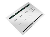 Leitz PC-beschriftbare Rückenschilder für Qualitäts-Ordner 180° Plastik, Grau, Mappe, Karton, 130 g/m², 5,6 cm, 190 mm von Leitz