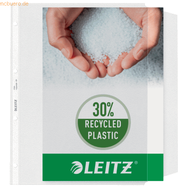 Leitz Prospekthülle DIN A4 47640000 PP mit Klappe 50 Stück Leitz Prospekthülle DIN A4 47640000 PP mit Klappe 50 Stück von Leitz