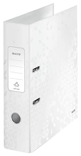 Leitz Qualitäts-Ordner 180°, A4, 8 cm Rückenbreite, laminierte Graupappe, Weiß, WOW Serie, Design kann variieren, 10050001 Leitz Qualitäts-Ordner 180°, A4, 8 cm Rückenbreite, laminierte Graupappe, Weiß, WOW Serie, Design kann variieren, 10050001 von Leitz