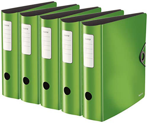 Leitz Qualitäts-Ordner ActiveSolid PP 8,2cm (5X Hellgrün) von Leitz