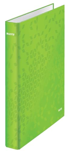 Leitz Ringbuch, A4, Bis zu 230 Blatt, 40 mm Rückenbreite, Grün, WOW, 42410054 Leitz Ringbuch, A4, Bis zu 230 Blatt, 40 mm Rückenbreite, Grün, WOW, 42410054 von Leitz