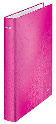 Leitz Ringbuch A4 2R, 25Cm, Pink Metallic von Leitz