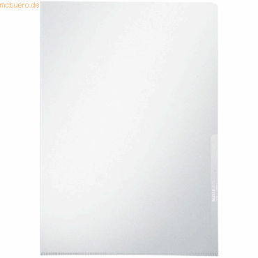 Leitz Sichthülle Premium 41000003 A4 0,15mm PVC transparent 100 Stück von Leitz