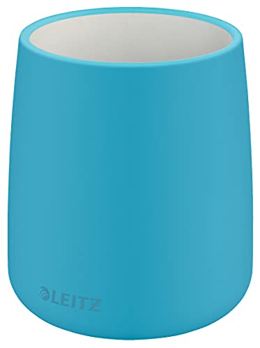 Leitz Stifteköcher, Stiftehalter aus Keramik, Sanftes Blau, Cosy-Serie, 53290061 Leitz Stifteköcher, Stiftehalter aus Keramik, Sanftes Blau, Cosy-Serie, 53290061 von Leitz