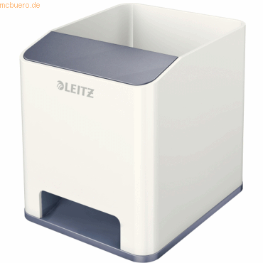 Leitz Stifteköcher Wow Duo Colour weiß von Leitz