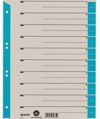 Leitz Trennblatt 16520030 DIN A4 230g Karton hellblau 100 St./Pack. 121019852 Leitz Trennblatt 16520030 DIN A4 230g Karton hellblau 100 St./Pack. 121019852 von Leitz