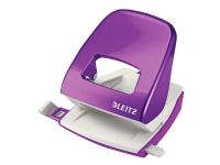 Leitz NeXXt 5008 WOW, 30 Blätter, Violett, Weiß, Metall, 8 cm, 5,5 mm, A4, A5, A6, Folio, US-Quart, 8 x 8 x 8cm von Leitz