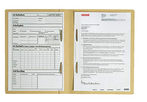 Leitz Zweifalzhefter A4/3030-00-11 240x318mm für:A4 chamois 320g/qm Leitz Zweifalzhefter A4/3030-00-11 240x318mm für:A4 chamois 320g/qm von Leitz