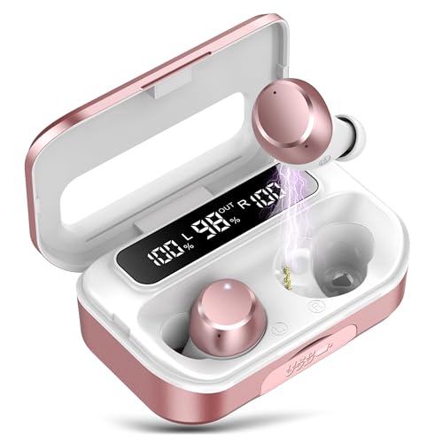 Bluetooth Kopfhörer, In Ear Kopfhörer Kabellos Bluetooth 5.3 , 128H HiFi Stereo Tiefer Bass Ohrhörer mit 4 Noise Cancelling Mic, IPX7 Wasserdicht Touch Control Wireless Earbuds for iPhone/Android Bluetooth Kopfhörer, In Ear Kopfhörer Kabellos Bluetooth 5.3 , 128H HiFi Stereo Tiefer Bass Ohrhörer mit 4 Noise Cancelling Mic, IPX7 Wasserdicht Touch Control Wireless Earbuds for iPhone/Android von Lekaby