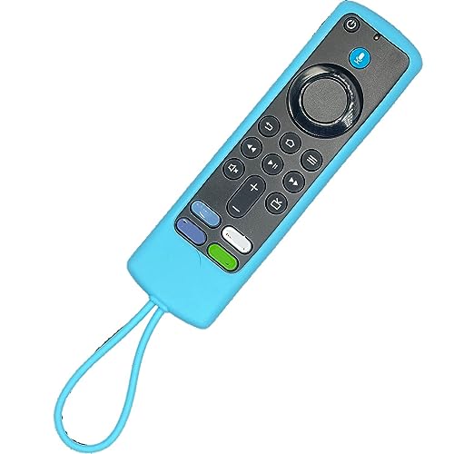 L5B83G Fernbedienungen with Schutzhülle case Green für fire TV Stick Lite, fire TV Stick (2nd Gen und später),4K&4K Max, TV Cube (1st Gen und später), fire TV Stick 4K Bundle und fire TV (3rd Gen von Lelukee