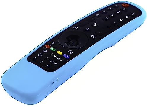 Fernbedienung für LG AN-MR21GC AN-MR21GA QNED-Serie G1, C1, A1-Serie OLED NanoCell Serie LED Ultra HD TV Smart TV mit Schutzabdeckung (Keine Magie und Sprachfunktionen) von Lelukee