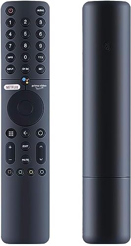 Fernbedienung für XIAOMI TV P1, P1E, Q1, Q1E mit Bluetooth und Sprachsteuerung Fernbedienung Kompatibel mit XIAOMI TV P1/P1E/Q1/Q1E von Lelukee