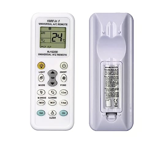 Lelukee Klimaanlage Fernbedienung Universal für HITACHI für PANASONIC für Toshiba für SOVA für FUJITSU etc 1000 in 1 Lelukee Klimaanlage Fernbedienung Universal für HITACHI für PANASONIC für Toshiba für SOVA für FUJITSU etc 1000 in 1 von Lelukee