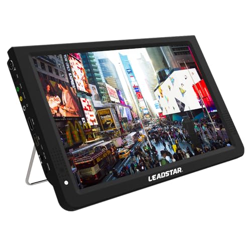 Lelukee Tragbare Fernseher 10 Zoll HD Fernseher Tragbarer Mini Fernseher Mit 1500 mAh Akku,10 Zoll 1080P LED Handheld Digital Analog TV Lelukee Tragbare Fernseher 10 Zoll HD Fernseher Tragbarer Mini Fernseher Mit 1500 mAh Akku,10 Zoll 1080P LED Handheld Digital Analog TV von Lelukee