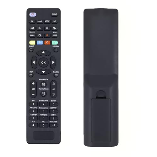 Universal TV Fernbedienung Ersatz für Panasonic, LG, Samsung, TCL, Philips, Vizio, Sharp, Sony, Sanyo, Insignia, Toshiba etc LCD LED Smart TV Universal TV Fernbedienung Ersatz für Panasonic, LG, Samsung, TCL, Philips, Vizio, Sharp, Sony, Sanyo, Insignia, Toshiba etc LCD LED Smart TV von Lelukee