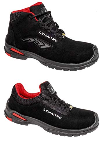 Lemaitre Unisex 806139 Lemaitre Sicherheitsschuh RILEY LOW S3 ESD Größe 39, Schwarz, 39 EU von Lemaitre