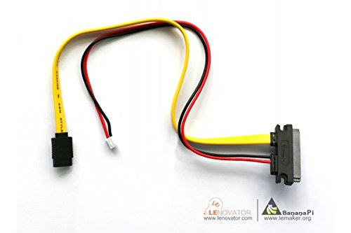 SATA Kabel für Banana Pro & Banana Pi (Aufrüstung mit Festplatte) von Lemaker